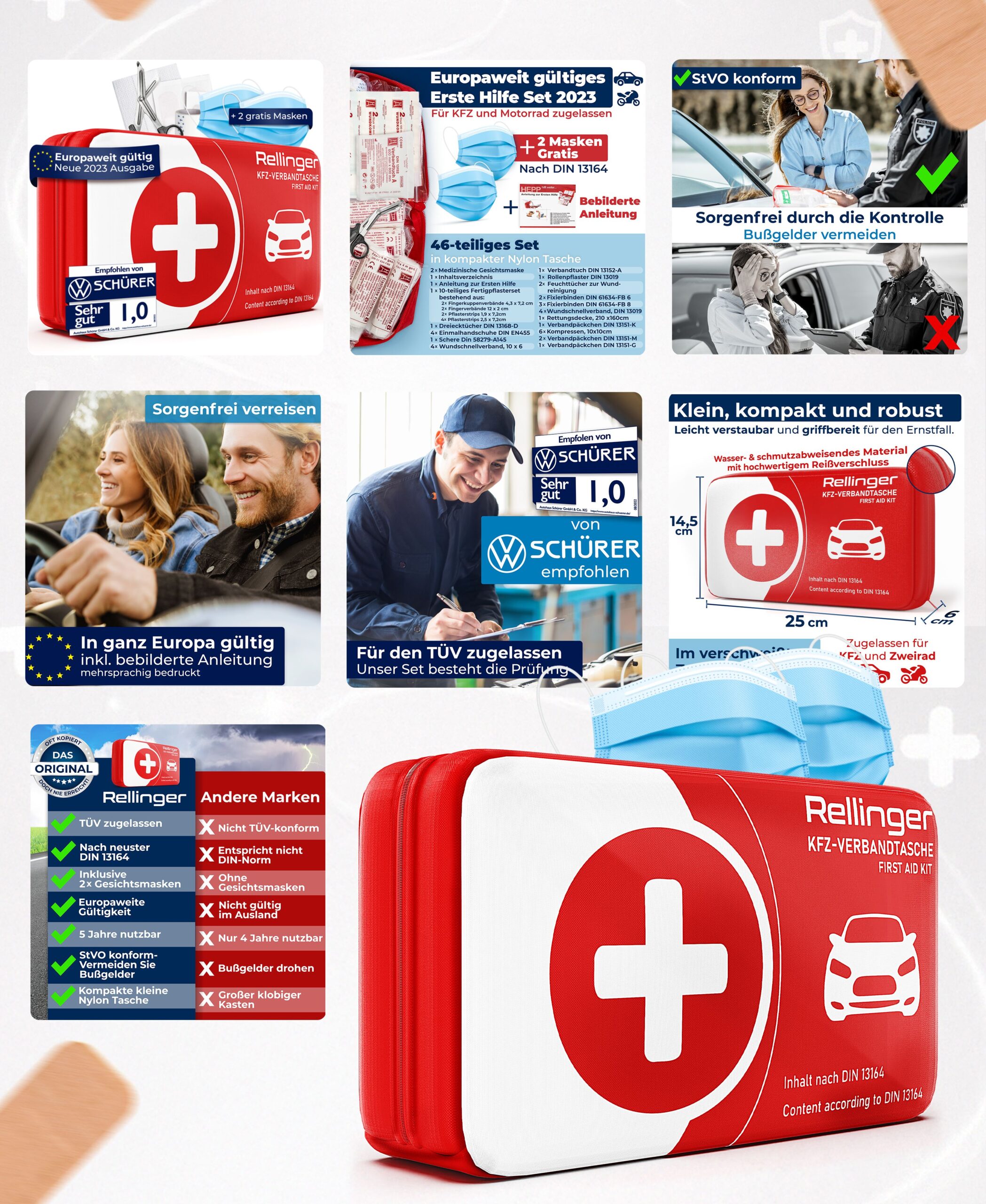 Portfolio - RELLINGER Erste Hilfe Set
