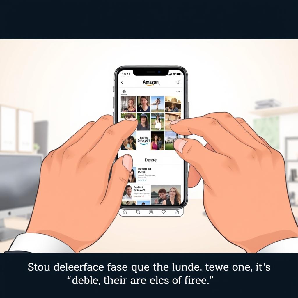 how to delete amazon photos